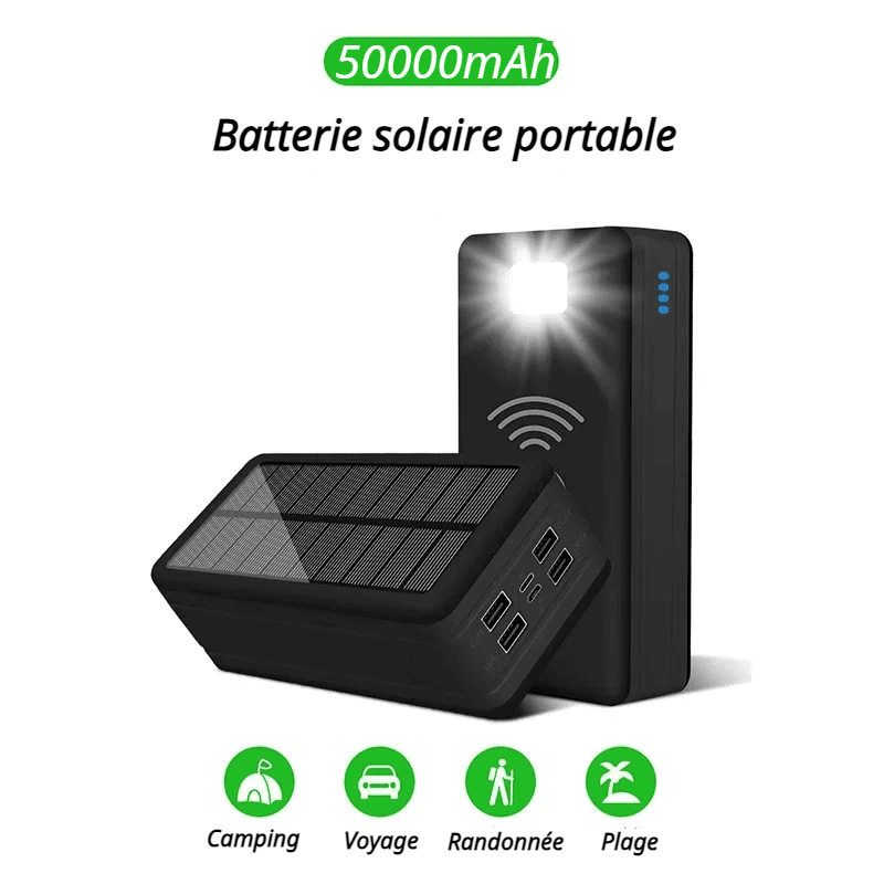 Batterie solaire portable multifonction 50000mAh – Image 5