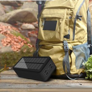 Batterie solaire portable multifonctionnelle 100000mAh