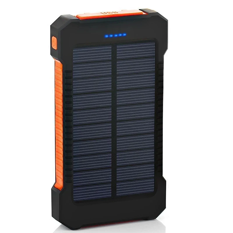 Banque  solaire portable avec boussole 100000mAh
