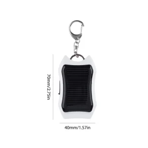 Batterie solaire portable porte-clés