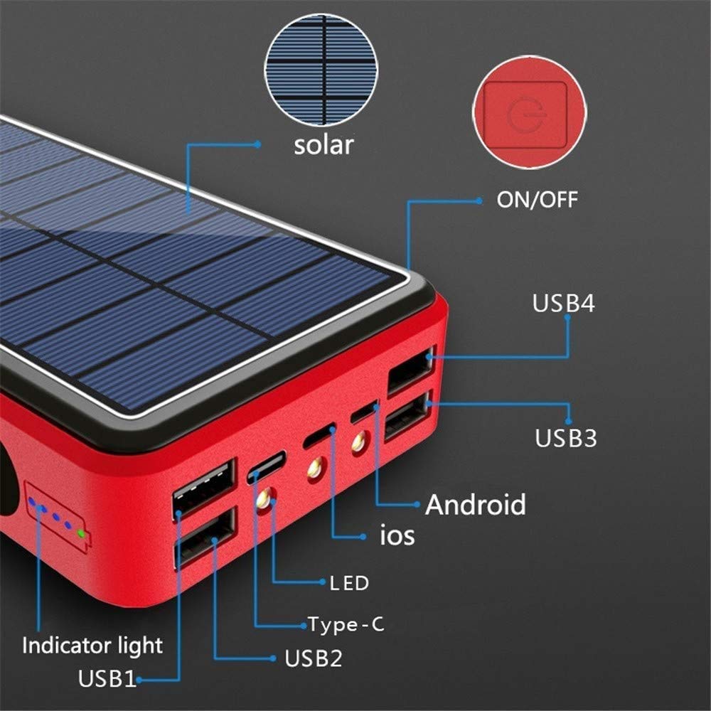 Batterie solaire Portable sans fil 20000mAh – Image 5